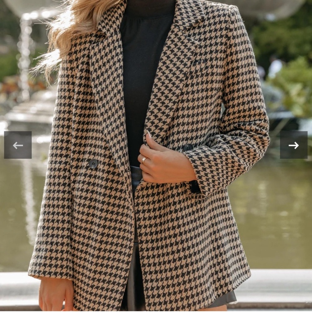Vici Taxi Pocketed Houndstooth Prescott Small - Picture 3 of 9
